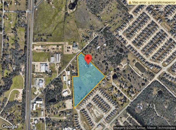  3733 Mccullough Rd, College Station, TX Parcel Map