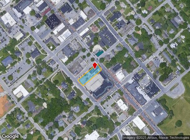  202 S Main St, Blacksburg, VA Parcel Map