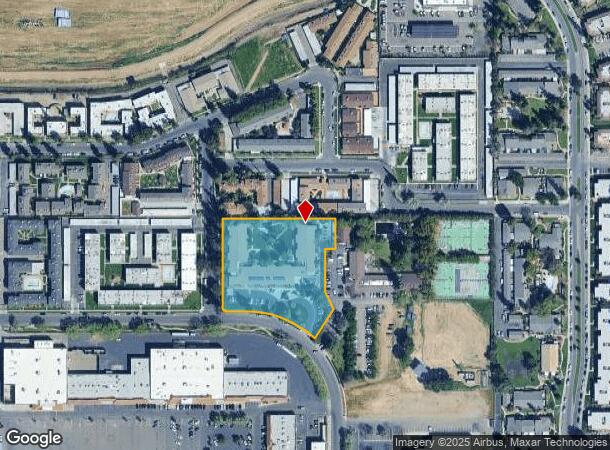 5700 E Balch Ave, Fresno, CA Parcel Map