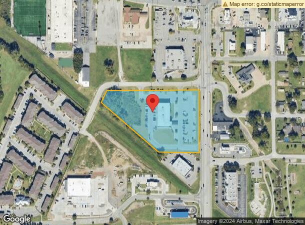  220 S Elm St, Jenks, OK Parcel Map