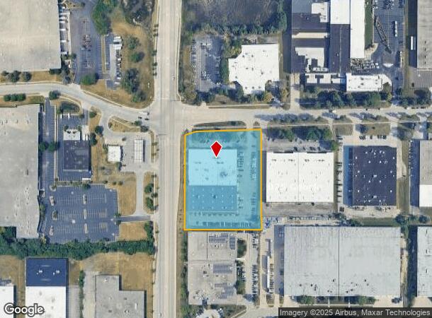  1140 W Thorndale Ave, Itasca, IL Parcel Map