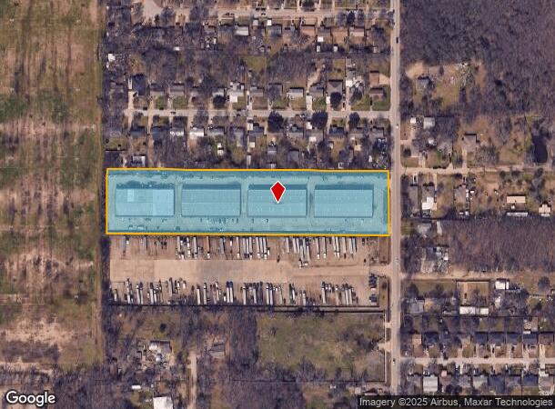 3207 S Peachtree Rd, Balch Springs, TX Parcel Map
