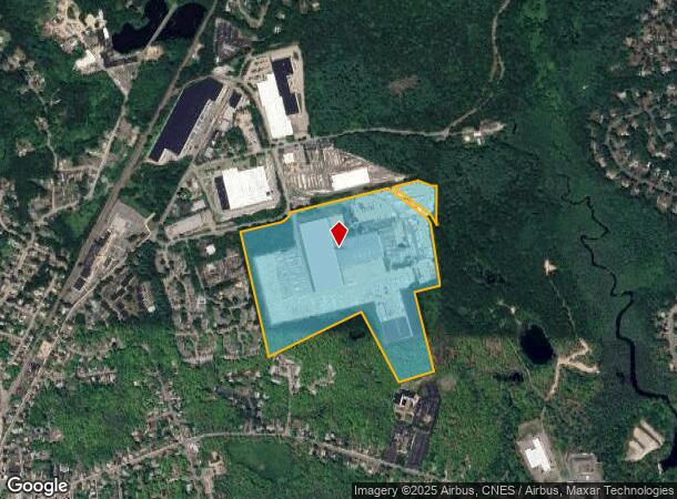 241 Francis Ave, Mansfield, MA Parcel Map