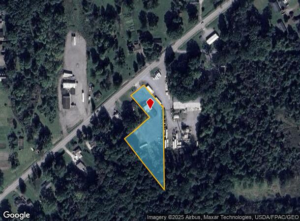  877 E Liberty St, Hubbard, OH Parcel Map