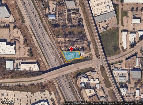  1832 N Interstate 35E, Carrollton, TX Parcel Map