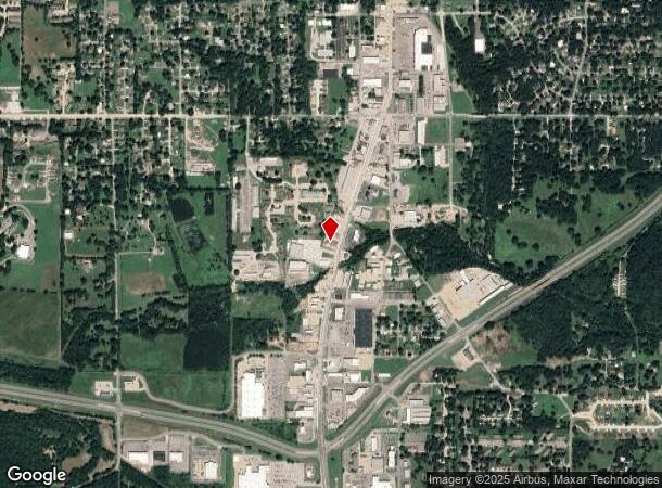 1594 S Muskogee Ave, Tahlequah, OK Parcel Map