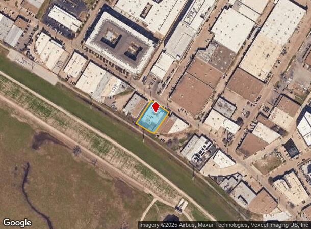  1745 E Levee St, Dallas, TX Parcel Map