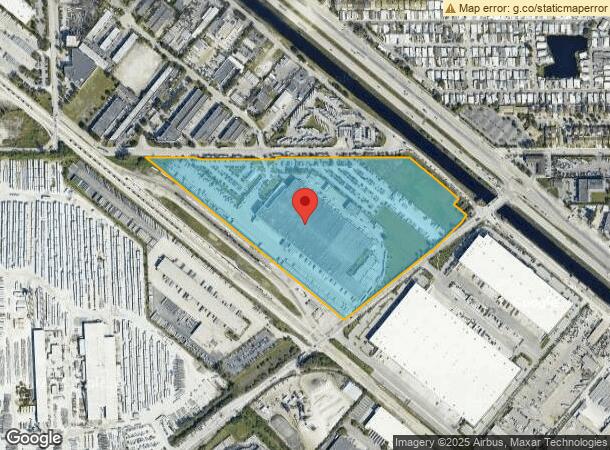  10400 Nw 122Nd St, Medley, FL Parcel Map