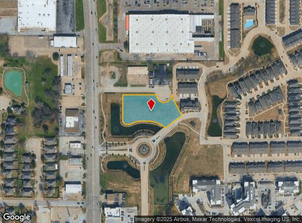 1001 Villa Dr, Euless, TX Parcel Map