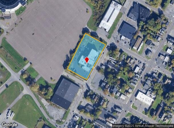 617 Hiawatha Blvd E, Syracuse, NY Parcel Map