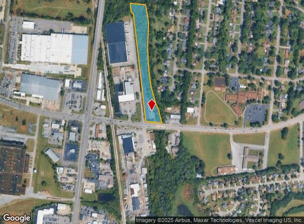  1233 Commerce Park, Murfreesboro, TN Parcel Map