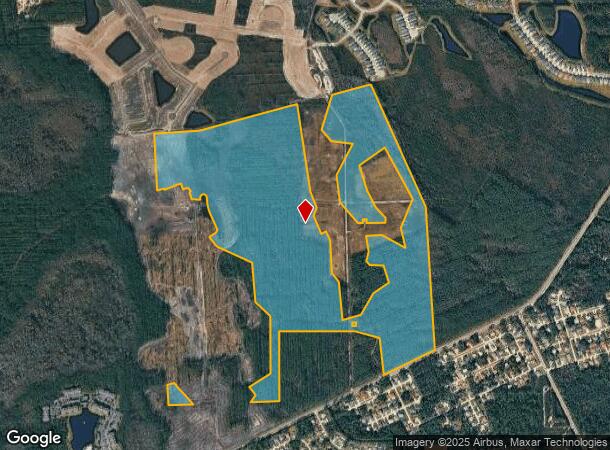 1255 Seminole Woods Blvd, Palm Coast, FL Parcel Map
