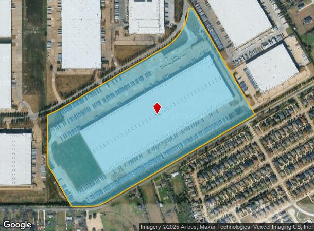 2101 Danieldale Rd, Lancaster, TX Parcel Map