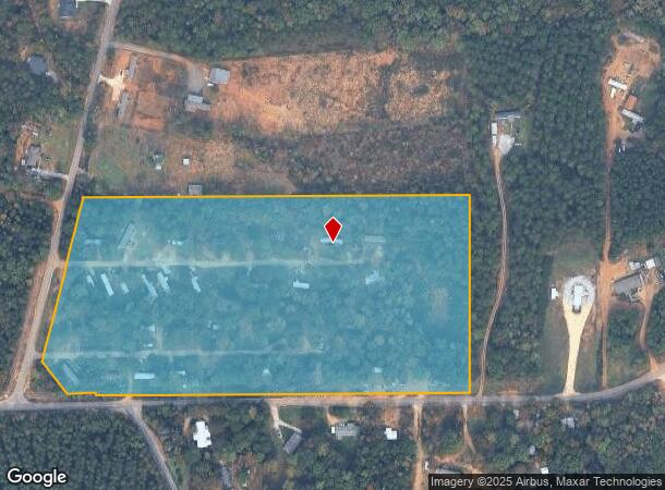 263 Lee Rd, Cusseta, AL Parcel Map
