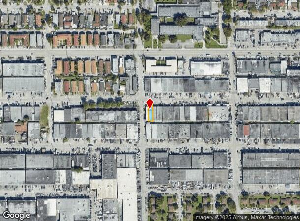  592 W 28Th St, Hialeah, FL Parcel Map