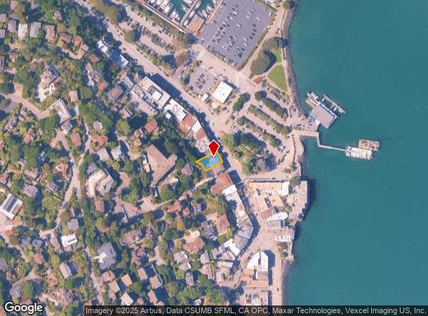 723 Bridgeway, Sausalito, CA Parcel Map