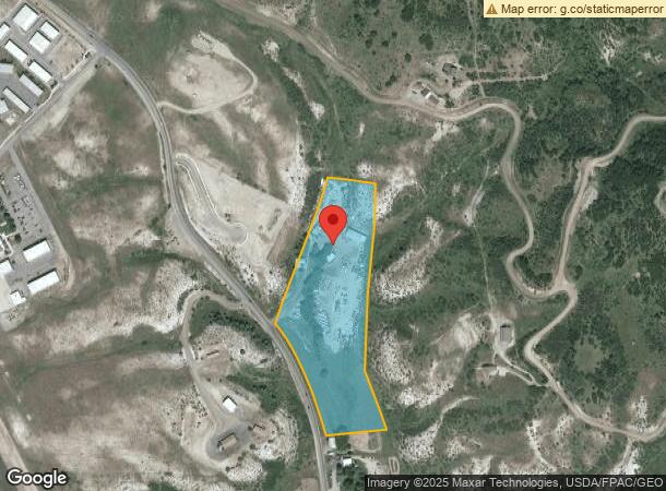  3500 Duckels Ct, Steamboat Springs, CO Parcel Map