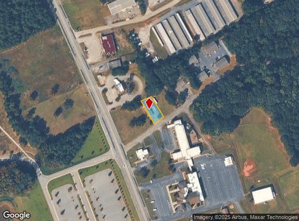  726 Brogan Ave, Anderson, SC Parcel Map