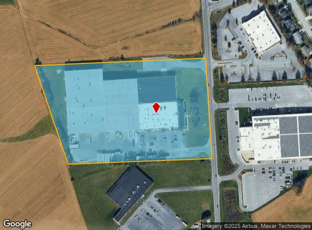 1650 Broadway, Hanover, PA Parcel Map