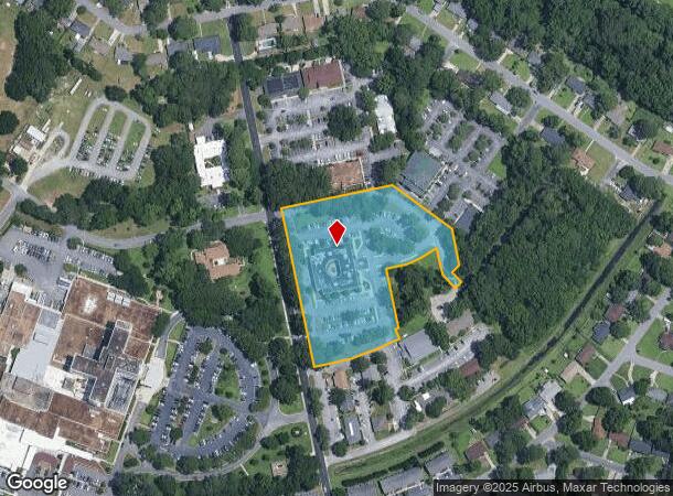 11702 Mercy Blvd, Savannah, GA Parcel Map