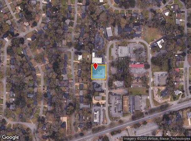  712 Oak Circle Dr W, Mobile, AL Parcel Map