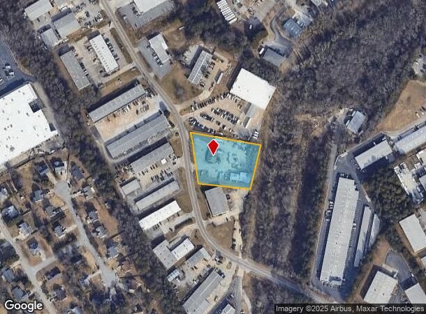  2151 Hilton Dr, Gainesville, GA Parcel Map