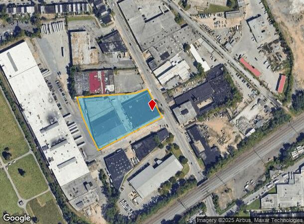232 N Franklintown Rd, Baltimore, MD Parcel Map