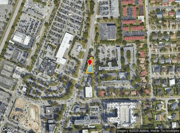  17225 S Dixie Hwy, Palmetto Bay, FL Parcel Map