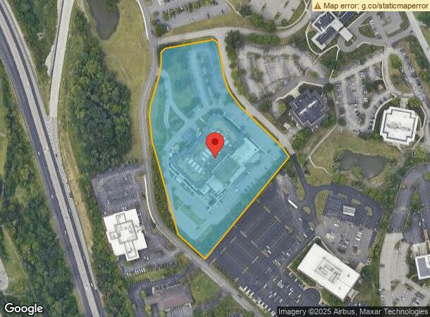  550 Cherrington Pky, Coraopolis, PA Parcel Map