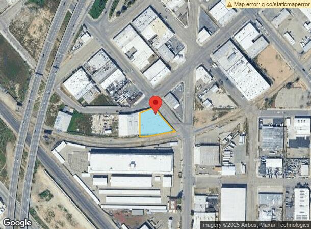  165 Broadway St, Fresno, CA Parcel Map