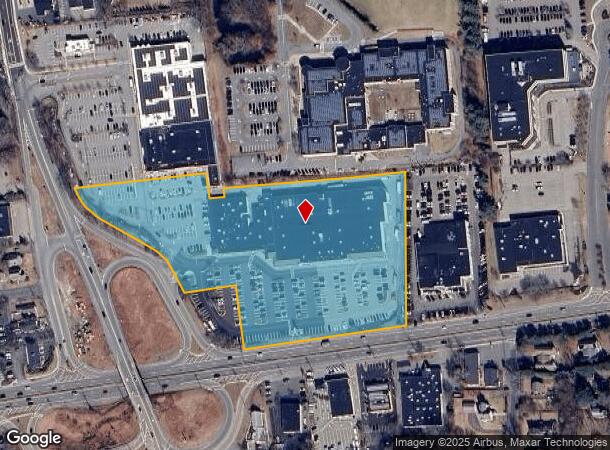 841 Worcester St, Natick, MA Parcel Map