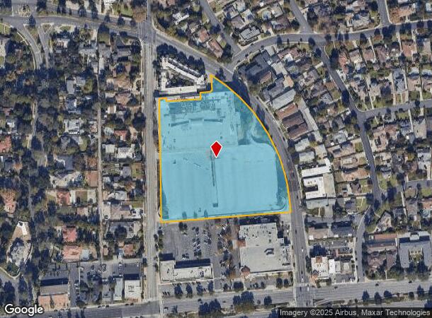  618 Michillinda Ave, Arcadia, CA Parcel Map