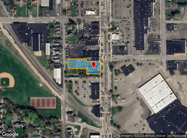  447 N Union St, Olean, NY Parcel Map