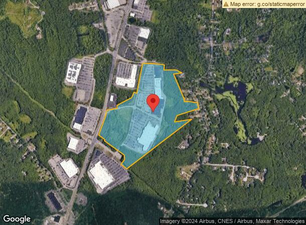  1360 S Washington St, North Attleboro, MA Parcel Map