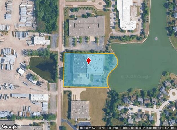 1060 S Frontenac St, Aurora, IL Parcel Map