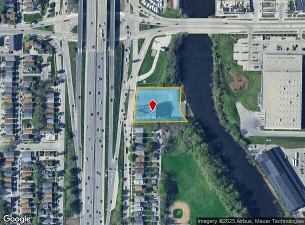  2156 S 4Th St, Milwaukee, WI Parcel Map