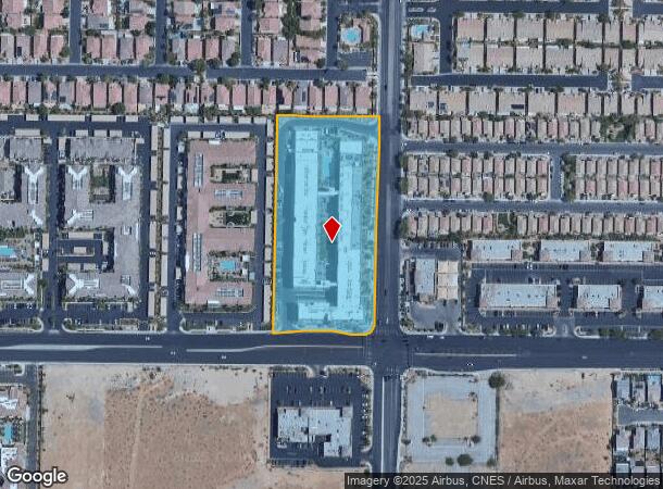  9830 W Tropicana Ave, Las Vegas, NV Parcel Map