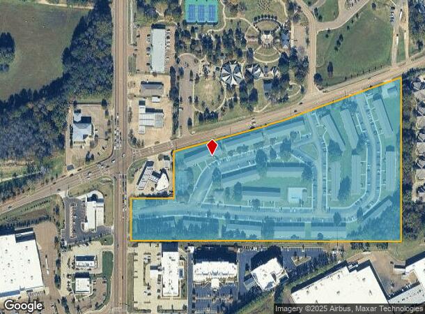 650 Old Fannin Rd, Flowood, MS Parcel Map