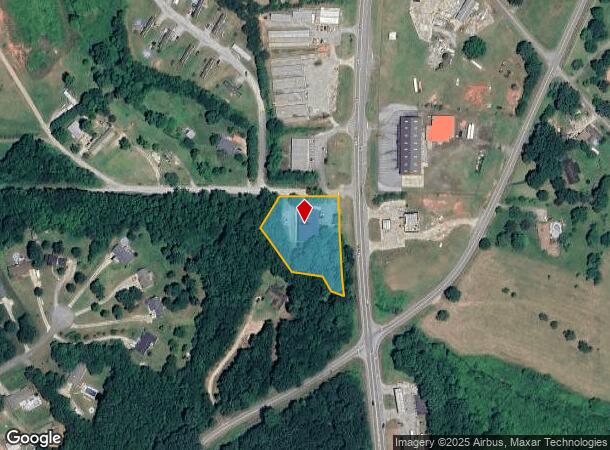  6911 Cleveland Hwy, Clermont, GA Parcel Map