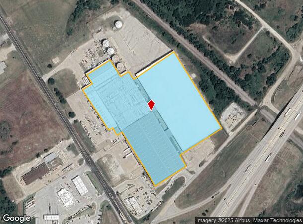  1901 S Us Highway 287, Corsicana, TX Parcel Map