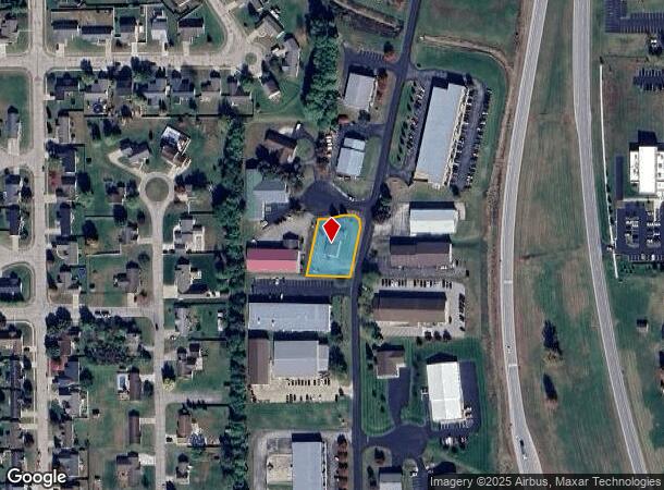  4620 Progress Dr, Columbus, IN Parcel Map