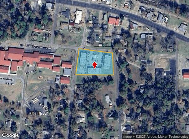  145 E School Ave, Waskom, TX Parcel Map