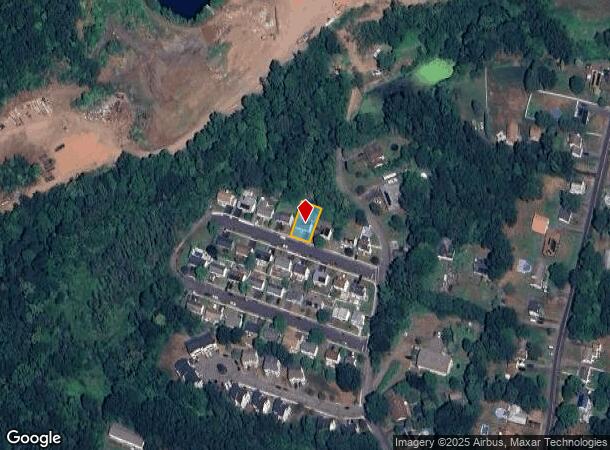  446 Colony St, Meriden, CT Parcel Map