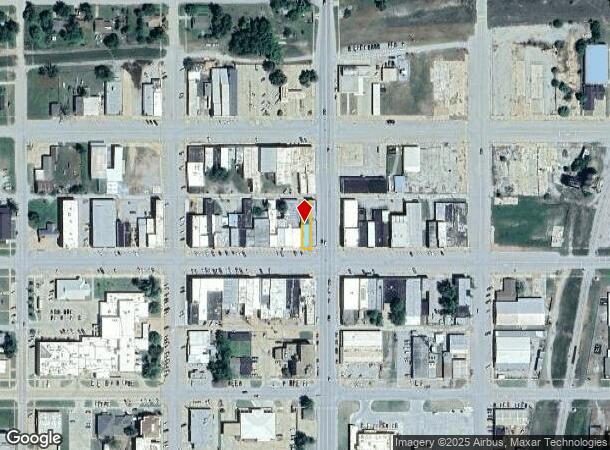 101 W Broadway St, Anadarko, OK Parcel Map
