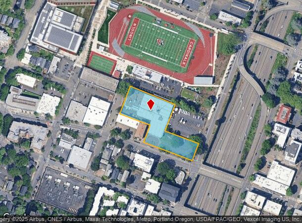  1501 Sw Jefferson St, Portland, OR Parcel Map