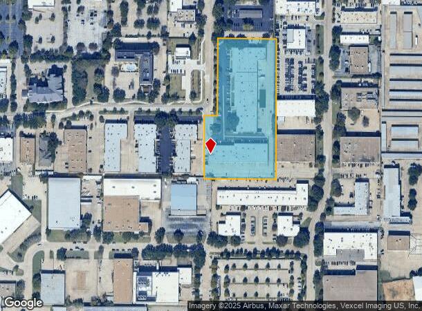 15000 Beltway Dr, Addison, TX Parcel Map