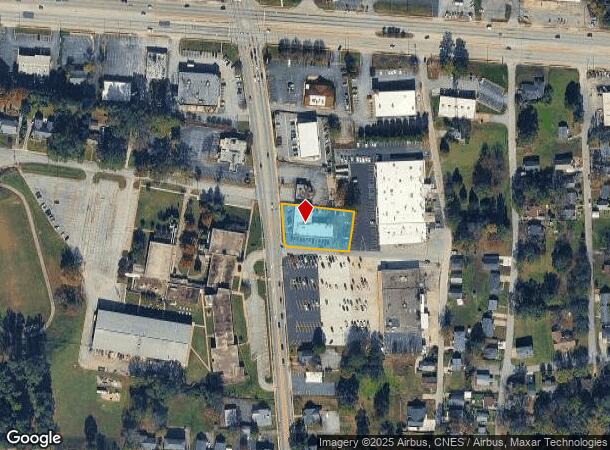  600 N Main St, Greer, SC Parcel Map