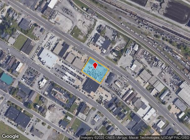 Greenup Ave, Ashland, KY Parcel Map