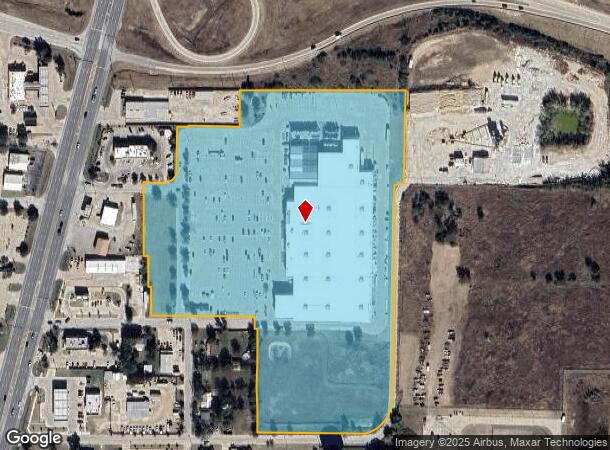  2100 N Main St, Cleburne, TX Parcel Map