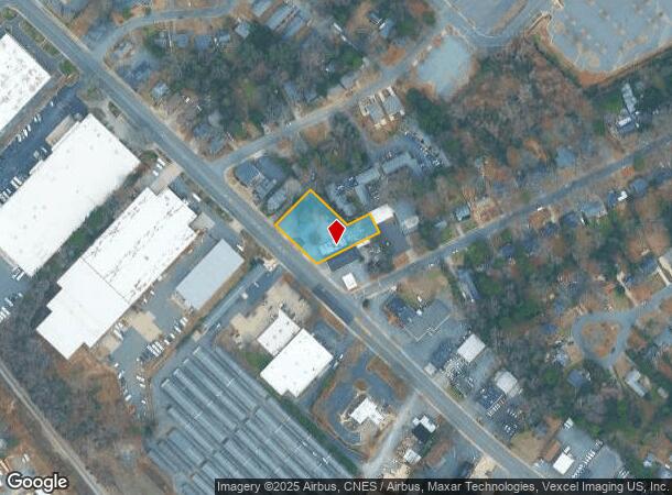 3517 Monroe Rd, Charlotte, NC Parcel Map